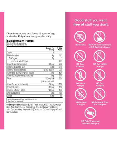 One A Day Teen Girl s Daily Essentials Multivitamin Gummies Teen Girl Multivitamins with Biotin Vitamin B12 and B6 Vitamin C Raspberry Natural Flavor 120 Gummies 120 Count (Pack of 1) New 120ct - Buy Online on GoSupps.com