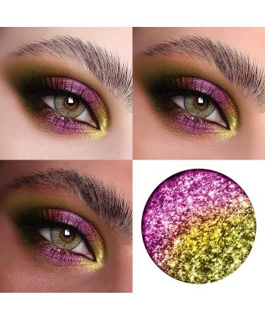 FOCALLURE Chameleon Cream Eyeshadow - Intense Color Shifting & Highly Pigmented Metallic Shimmer - Wizardly Land 15 - Buy Online on GoSupps.com