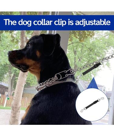 3 Pcs Dog Collar Clips Reflective Adjustable Dog Collar Clip Double Ended Connector for Dogs Lead Clips Double Ended Safety Pet Collar Clip for Dogs Puppy Pets - Buy Online on GoSupps.com