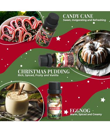 SALKING Christmas Fragrance Oils Gift Set - Perfect Scents for Soaps, Candles, and Diffusers - Buy Online on GoSupps.com