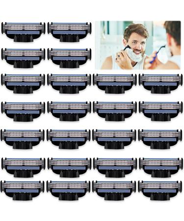 XSYKJGS MACH-3 RASIERKLASEN 24 pieces of replacement blades for wet razors men professional razor plane razor blades for manual razor blade clean beard leg hair clean
