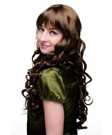 WIG ME UP Long Brown Curly Wig - 65cm Stylish Hairpiece for International Shipping - Buy Online on GoSupps.com