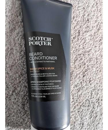 Scotch Porter Restorative Leave-In Beard Conditioner Deep Conditioning Softener with Lightweight Feel Reduces Frizz & Provides Long-lasting Hydration & Shine to Dull Dry Coarse Beards 118 mL - Buy Online on GoSupps.com