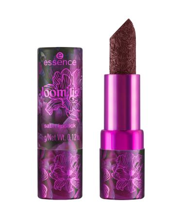 Essence in the bloom'light satin lipstick, natural, intense in color, matte (3.5g)