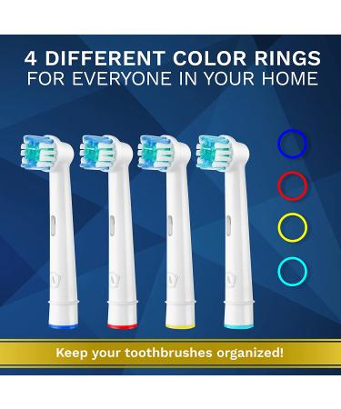 Aster Replacement Toothbrush Heads - 16 Pack | Compatible with Oral-B Braun Electric Brushes | Precision Clean Refill for 7000/Pro 1000/9600/5000/3000/8000 | 16 Count - Buy Online on GoSupps.com