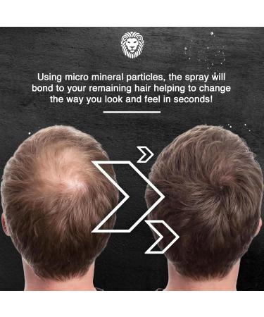 MANE Hair Thickening Spray & Root Touch Up Seal & Control Combo Pack Instantly Thicker Hair for Men & Women Fill in Hairlines and Hide Thinning and Fine Patches - Medium Brown 12 Colors (6.76 oz) - Buy Online on GoSupps.com