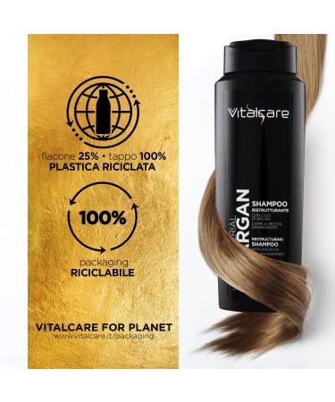 Vitalcare Imperial Argan Restorative Hair Shampoo | Repair Dry & Damaged Hair with Argan Oil | 500ml - International Shipping Available - Buy Online on GoSupps.com
