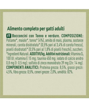 Ultima Nature Wet Cat Food with Tuna & Seafish - 11 Bags of 4x85g (3.74kg) - Premium Nutrition for Your Cat - Buy Online on GoSupps.com