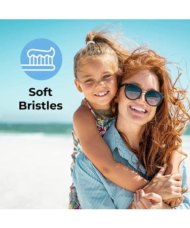 REACH Ultraclean Travel Kit Toothbrush with Cap and Toothpaste - TSA-Friendly, Multi-Angled Soft Bristles in Resealable Bag - Buy Online on GoSupps.com