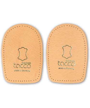Tacco Footcare Level Step Leather Heel Cushions | Leg Correcting Aid for Shoes & Boots | Self-Adhesive Orthotic Pads (41-43 EUR / 8-10 M US) - Buy Online on GoSupps.com