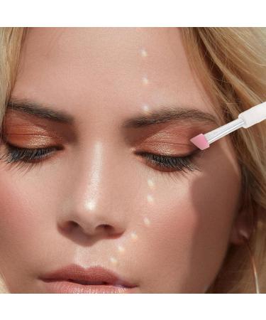 Silicone Eye Makeup Brush Set - 6pcs Eye Shadow & Lip Brushes with Caps | Premium Face Care Accessories - Buy Online on GoSupps.com