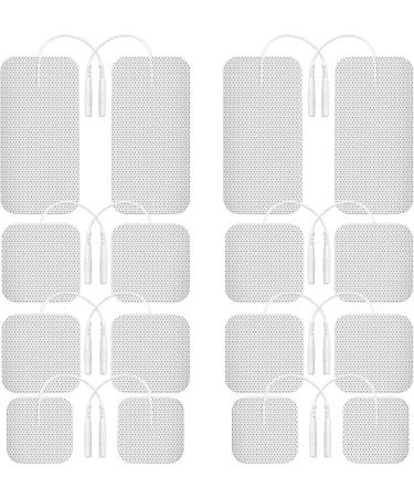 Etekcity TENS Unit Replacement Pads - Pack of 16 | Self-Adhesive & Gel Free Electrodes for Back Pain Relief - Buy Online on GoSupps.com