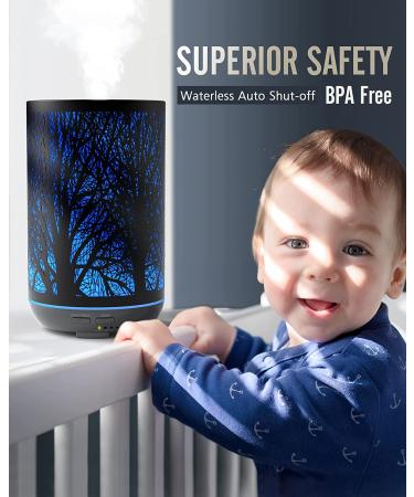 300ML Metal Essential Oil Diffuser for Large Room Home Aromatherapy - Best Aromatherapy Diffusers for Essential Oils - Buy Online on GoSupps.com