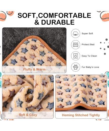 Buy NAMALU 4 Waterproof Guinea Pig Fleece Ceiling Inserts | Absorbent Reusable Pipi Pads for Small Dogs & Guinea Pigs | Star Pattern (30 x 30 cm) - Buy Online on GoSupps.com