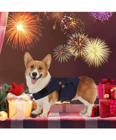Kelivol Fear Coat for Dogs - Soothing Anxiety Jacket for Fireworks & Thunderstorms - Marine Blue Size M - Buy Online on GoSupps.com