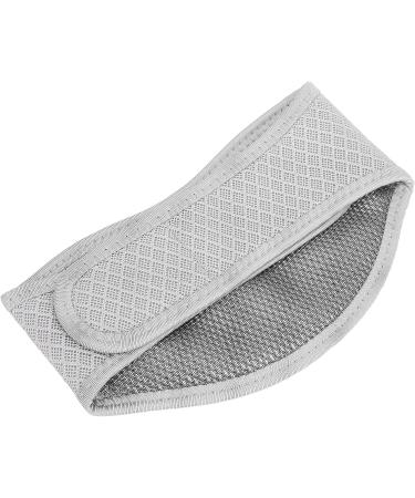 Breathable Mesh Neck Bandage for Pain Relief | Light Neck Support Collar for Men & Women - Gray - Buy Online on GoSupps.com