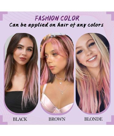 Runature 55cm Pink U Tip Hair Extensions - 25 Strand Real Hair Bonding for Hair Recovery - 22 Inch 25g - Buy Online on GoSupps.com