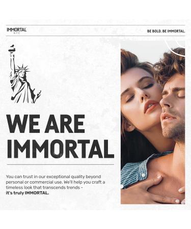 Immortal NYC Exclusive Sea Salt Pomade - Matte Finish Strong Hold Extra Volume - Travel Size 100ml/3.4oz - Buy Online on GoSupps.com