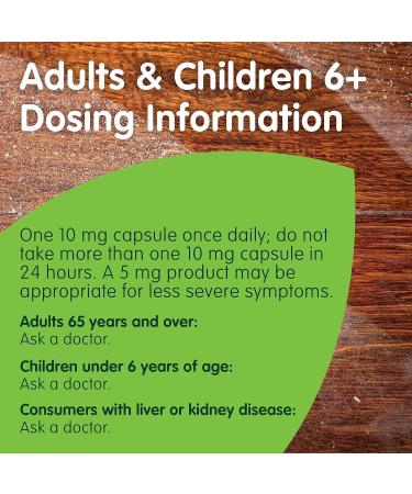 Buy Zyrtec Antihistamine 10 mg Liquid Gels - 25 ct Pack of 5 | Fast International Shipping - Buy Online on GoSupps.com