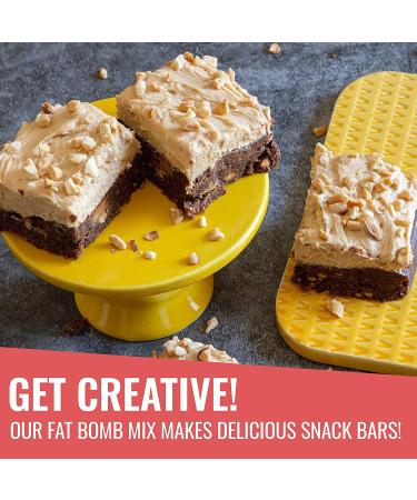 Kalifornia Keto Fat Bomb Mix - Low Carb, Sugar Free Keto Snacks, Gluten Free, Dairy Free, Soy Free, Grain Free (Peanut Butter Chocolate) - 4.2 oz, 12 Bites - Buy Online on GoSupps.com