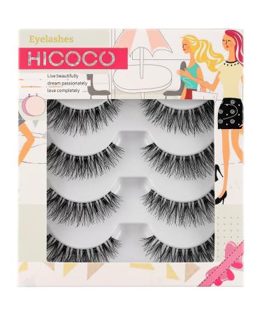 3D False Eyelashes - Handmade Natural Look Fluffy Strip Lashes Multipack (HS17-7) - Buy Online on GoSupps.com