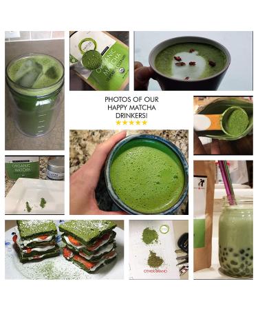 Organic Japanese Matcha Green Tea Powder - Pure Premium Quality for Natural Energy Boost - 3.5oz by Eco Heed - Buy Online on GoSupps.com