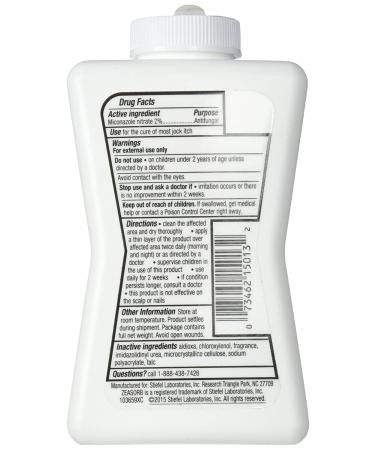 Zeasorb Antifungal Treatment Powder 2.5 oz - Fast-Acting Jock Itch Relief - Buy Online on GoSupps.com