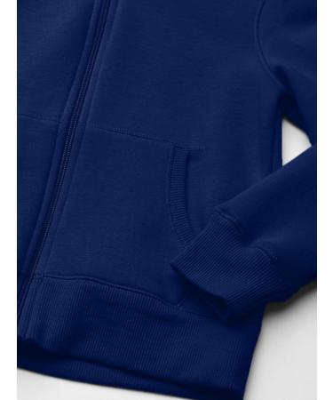 Amazon Essentials Boys' Fleece Zip-Up Hoodie Sweatshirt - Navy, 8 Years - Buy Online on GoSupps.com