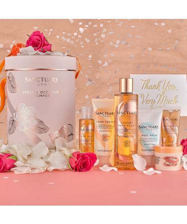 Sanctuary Spa Gift Set - Special Occasion Hamper for Women | Shower Gel, Body Scrub, Body Butter, Bubble Bath, Hand & Foot Cream | Vegan & Cruelty-Free | Ideal Birthday Gift - Old Version - Buy Online on GoSupps.com