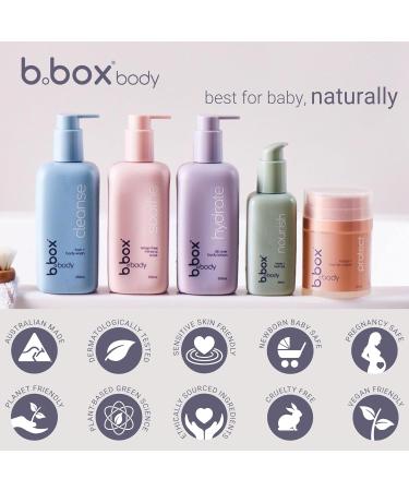 b.box Body Cleanse Baby Shampoo & Body Wash - Gentle Foaming Gel with Lavender & Chamomile | Plant-Based Cruelty-Free Dermatologist Tested - 11.8 Fl Oz - Buy Online on GoSupps.com