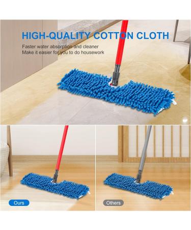 2 Pack Thicken Mop Refills for O-Cedar Dual-Action Microfiber Flip Mop - Machine Washable Replacement Heads for All Surface Cleaning - Buy Online on GoSupps.com