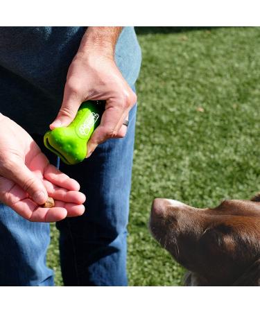 Kibble Bubble Dog Treat Pouch - Purple Bone | Convenient Treat Storage for Training - Buy Online on GoSupps.com