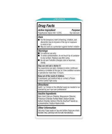 Buy Blink Tears Lubricating Eye Drops for Dry Eyes - 30 mL (Pack of 3) | Fast International Shipping - Buy Online on GoSupps.com