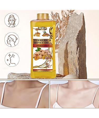 DYALE Turmeric Oil Turmeric Oil for Skin Natural Moisturizing Nourishing for Face and Body Oil For All Skin Types (250ml) - Buy Online on GoSupps.com