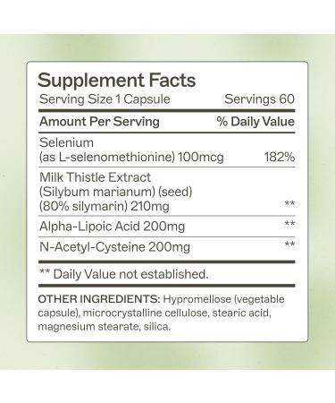 Liver Support Supplement by Dr. Amy Myers - Optimize Liver Function & Detox - 60 Capsules - Buy Online on GoSupps.com