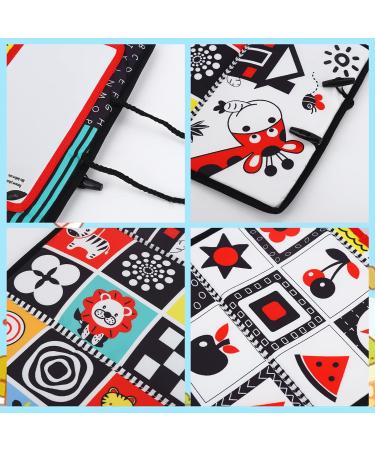 Shop Foldable Baby Mirror Toys - Black & White Contrast for 0-9 Months | Educational Toddler Toys for Cognitive Development - Buy Online on GoSupps.com