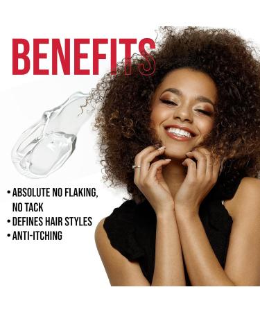 Maximum Hold Styling Gel with Honey & Shea - Moisturizing Hair Gel for All Hair Types No Flaking 12 oz | Ideal for Men & Women - Buy Online on GoSupps.com