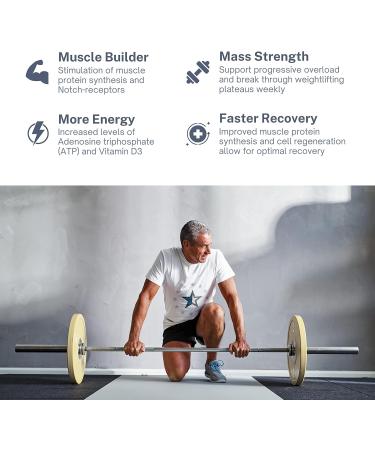 Beta-Ecdysterone 98% Complex with Hydroxypropyl-Beta-Cyclodextrin - 60 Capsules (600mg) - Turkesterone Europe  - Buy Online on GoSupps.com