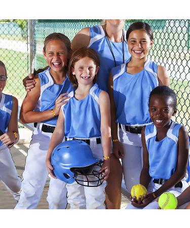 12Pcs Softball Charm Bracelets - Adjustable Wristbands for Women & Teens | Sport Party Favors & Gifts | Baseball Team Inspirational Bracelet - Buy Online on GoSupps.com