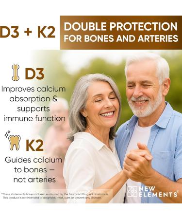 Magnesium Glycinate 1500mg with Vitamin D3 K2 10 000 IU - Bone Health Immune Support Energy & Mood - Non-GMO Gluten-Free 60 Vegan Capsules for Women & Men - Buy Online on GoSupps.com