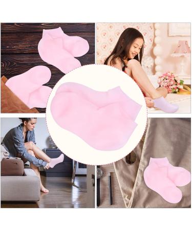 Moisturizing Protective Socks for Dry Cracked Feet | Gel Socks for Heal Relief - Soft & Comfortable Sleep Socks - Buy Online on GoSupps.com