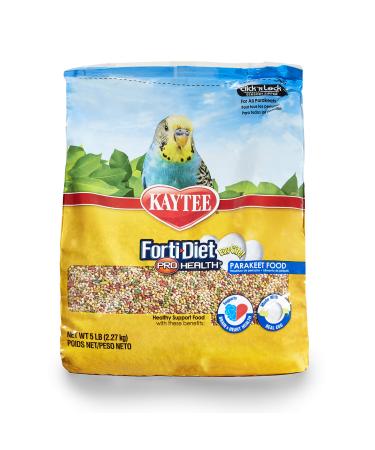 Kaytee Forti-Diet Pro Health Egg-Cite! Food Parakeet 5lb - Buy Online on GoSupps.com