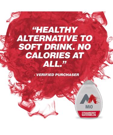 MiO Sugar-Free Strawberry Watermelon Naturally Flavored Liquid Water Enhancer 1 Count 1.62 fl oz Original 1.62 Fl Oz (Pack of 1) - Buy Online on GoSupps.com