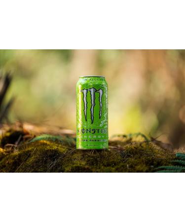  Monster Monster Energy Ultra Paradise - 24 x 500ml cans Zero Sugar and Low Calorie Energy Drink Light and Refreshing Kiwi and Lime Flavored Energy Drink - Buy Online on GoSupps.com