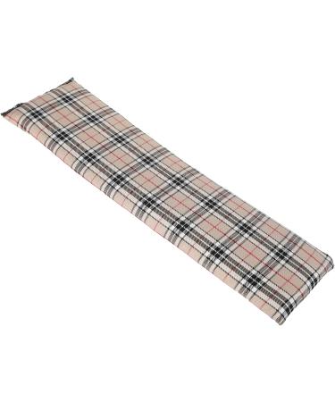 Microwavable Lavender Wheat Bags Tartan Microwave Heat Pack for Back Neck Joints and Shoulder Pain Relief 44cmx13cm (Beige Red Black) Tartan Beige Red Black - Buy Online on GoSupps.com
