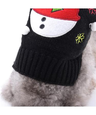 Buy Hrttsy Christmas Dog Sweater | Winter Warm Pet Coat for Small & Large Dogs | Cute Snowman Design - Buy Online on GoSupps.com