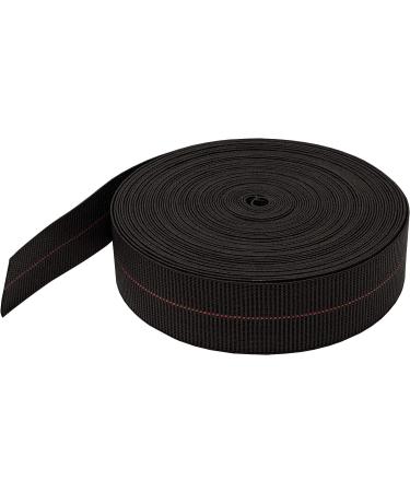 House2Home Replacement Elastic Webbing Kit to Repair Sagging Couch  Chair  Lawn and Patio Furniture  Includes Installation Instructions  2 Inch Wide x 60 Ft. Long Strapping and Metal Webbing Clips Black - Buy Online on GoSupps.com