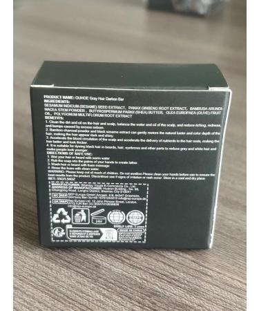 Gray Hair Reverse Bar Soap for Men & Women - 2 Pack Rosemary Shampoo Bar for Gray Hair Care - Buy Online on GoSupps.com