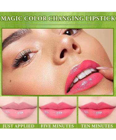 2 PCS Aloe Vera Color Changing Lipstick Set - Long Lasting & Waterproof Lip Tint Gloss for Women - Buy Online on GoSupps.com