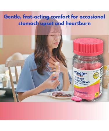 FUSION SHOP STORE Smart choices meaningful life! Bismuth subsalicylate- Stomach Relief Chews Tablets- 24 Ct (Pack of 1) - Buy Online on GoSupps.com